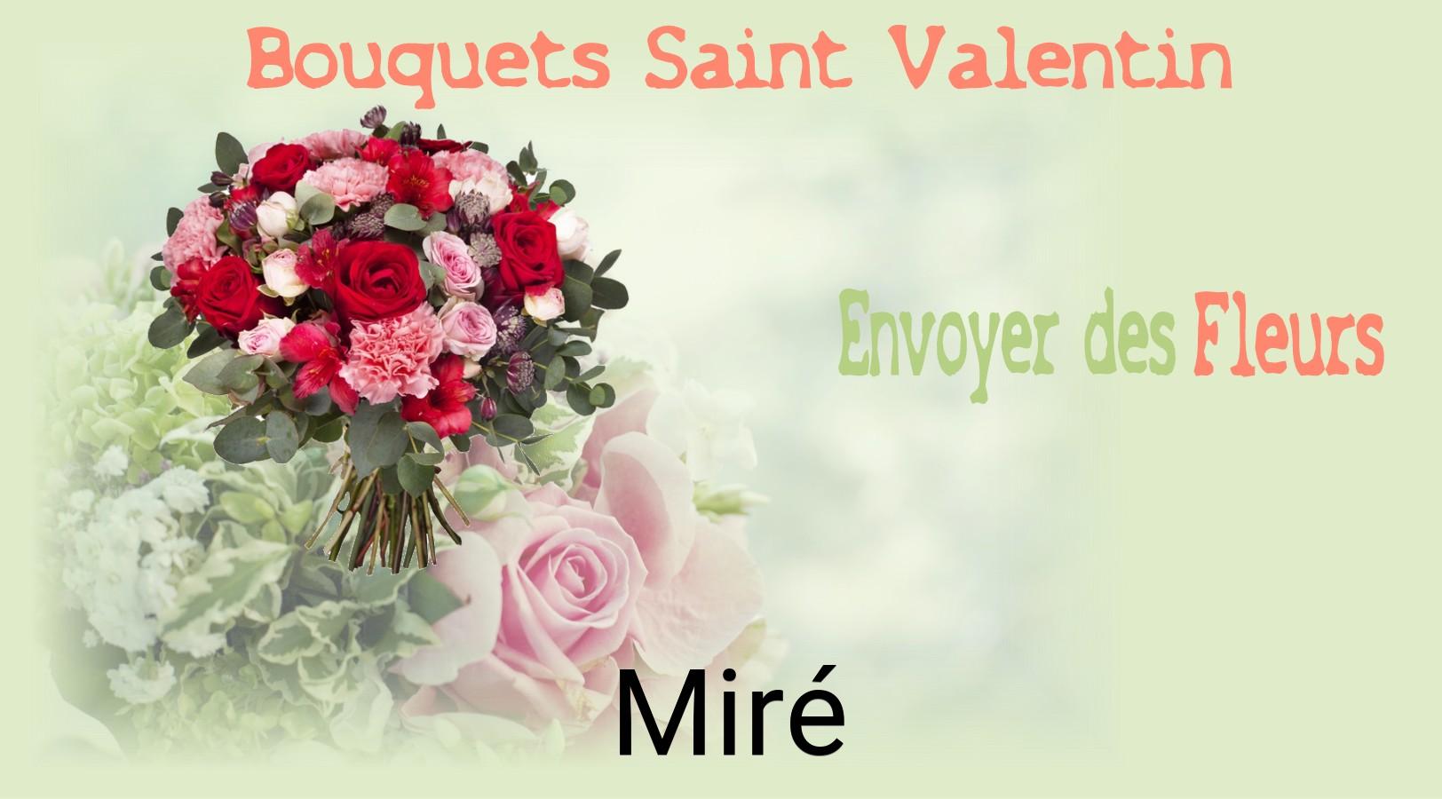 Roses de Saint-Valentin livrées à Miré